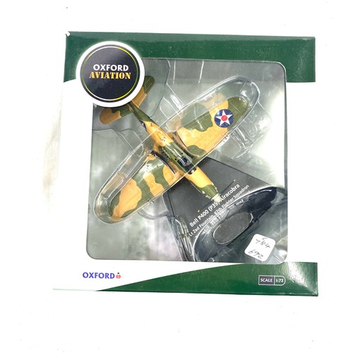 92 - Boxed bell p400 oxford aviation aircraft model