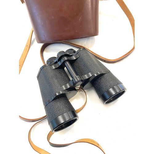 49 - Carl Zeiss Jena Jeoptem 10x50 Binoculars with leather case