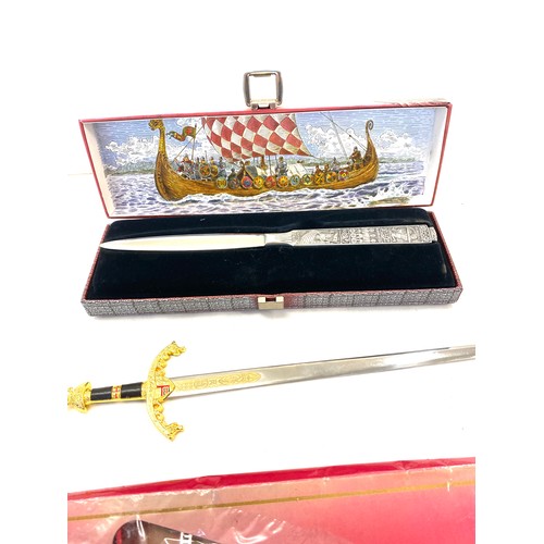 600 - Norway letter opener and two others