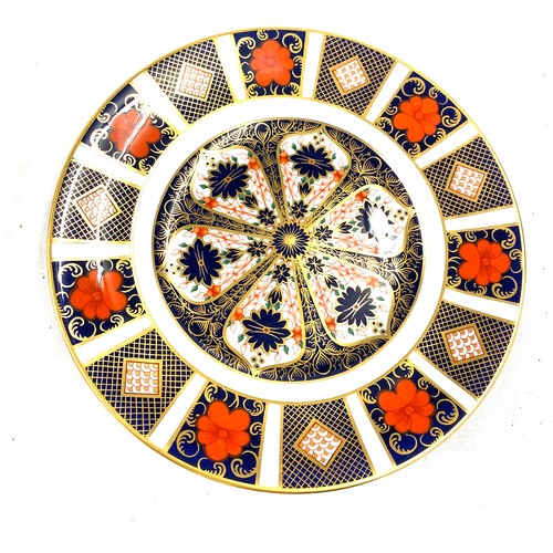 598 - Royal crown Derby 1128 imari side plate 8.5inches diameter