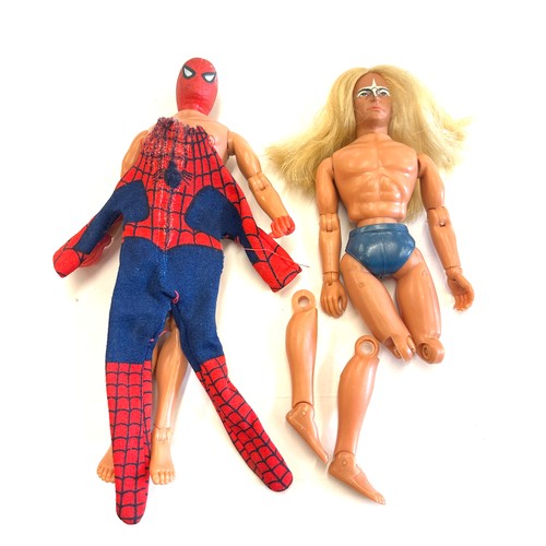 603 - 1974 Mega Corp Spider mand and a 1974 mega corp figure af