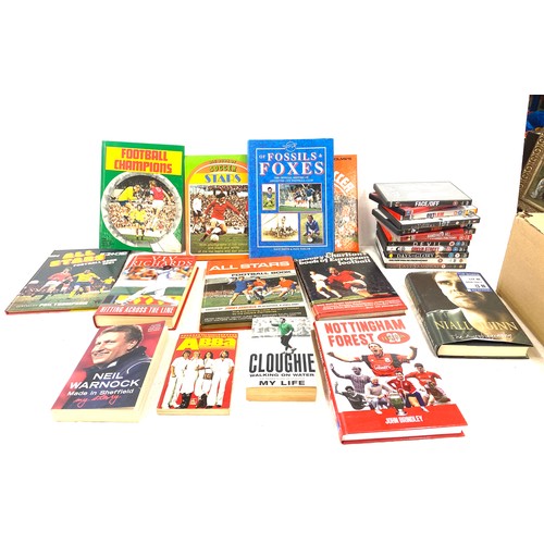 269 - Selection of assorted football books includes Football champions, World soccer etc