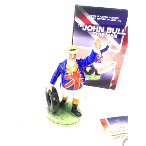 60 - Boxed Royal Doulton The John Bull Tyre Man limited edition figure