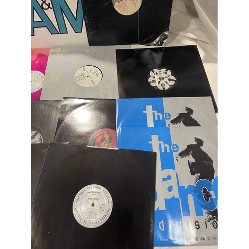 123 - Selection of 12inch DJ/Promo singles, includes A&M, Gee Street, Lisa approx 25 records in total