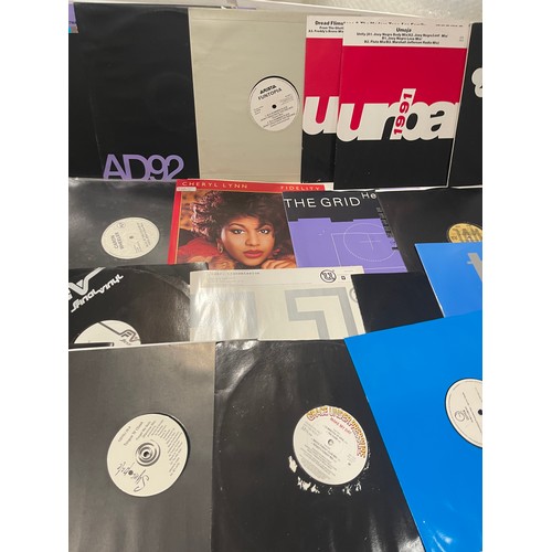 128 - Selection of 12inch DJ/Promo singles includes, Urban, The Grid, Limited DJ etc approx 25 records in ... 