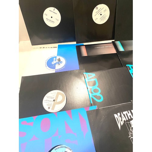 65 - Selection of 12inch DJ/Promo singles includes, MCA, AD92 etc, some records not with original sleeves