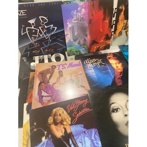 66 - Large selection of R&B Album Vinyl records to include Glen Johns, Jeff Lorber, Syretta, JTQ etc