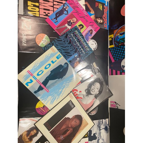 61 - Large selection of 12inch Dance and R&B singles to include Stacy Lattis, Sting, Donna Summer etc