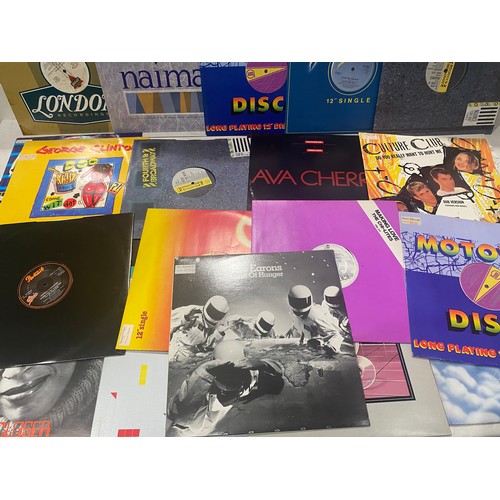 59 - Large selection of 12inch Dance and R&B singles to include Slave, Starpoint, Shannon etc