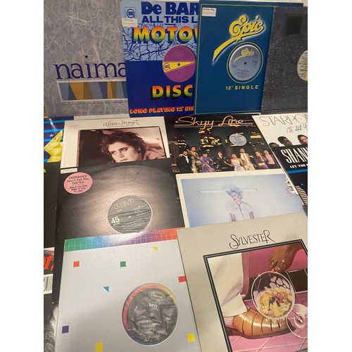 59 - Large selection of 12inch Dance and R&B singles to include Slave, Starpoint, Shannon etc