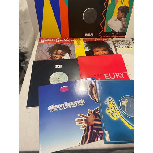 76 - Large selection of 12inch Dance and R&B singles to include Gwen Guthrie, Alantic Starr, GAP etc