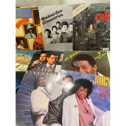 99 - Selection of Motown and Soul LPs records to include Barry White, Diana Ross, Al Green etc