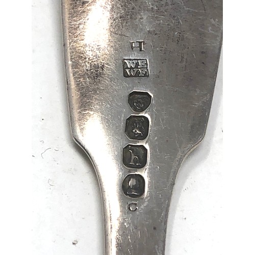 30 - 2 georgian silver ladles London silver hallmarks
