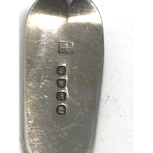 24 - 2 georgian silver table spoons