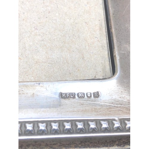 16 - 3 silver picture frames missing glass