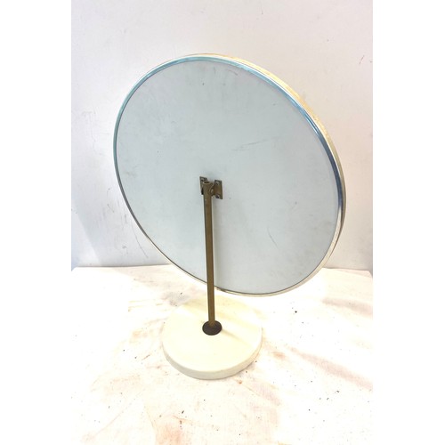 279 - Circular 1970's dressing table mirror