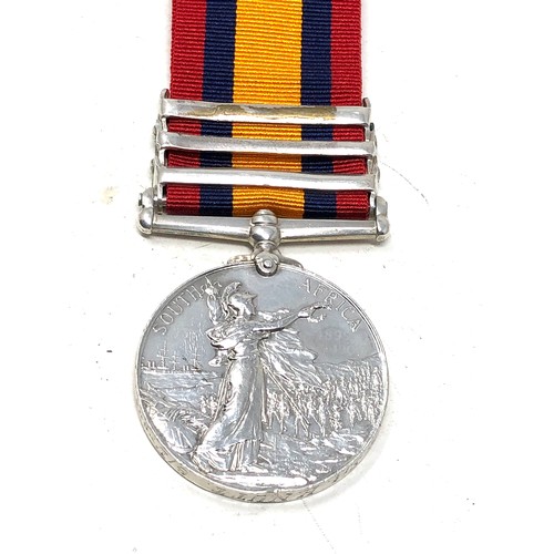 469 - Boar war queens south africa medal to 2148 sadler sgt h.nutt 6th dragoons