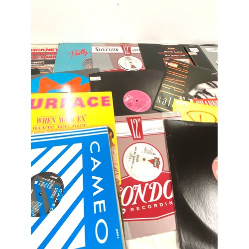 93 - Selection of assorted soul, dance and R&B records includes The Brothers, Sam, Carmel Sally etc Appro... 