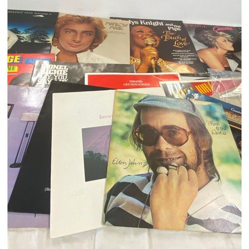 170 - Selection of assorted vinyl records to include Tom Jones, Jackson 5, Elton John etc