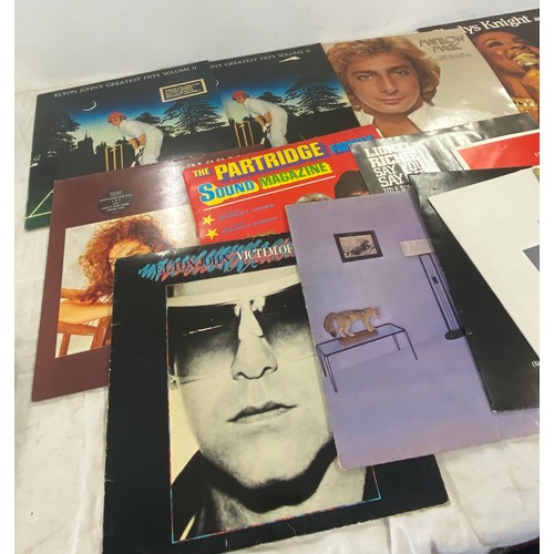 170 - Selection of assorted vinyl records to include Tom Jones, Jackson 5, Elton John etc