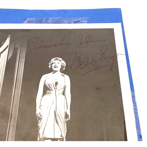 177 - Vera Lynn Where in the World Record, Vera Lynn Hits of The Blitz record and a Signed Vera Lynn Photo