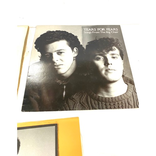 164 - Three Vinyl Records to include Tears for Fears Songs from the Big Chair, Lionel Richie Back to Front... 