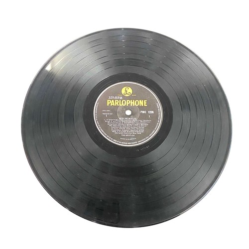 188 - Parlophone with the beatles vinyl record