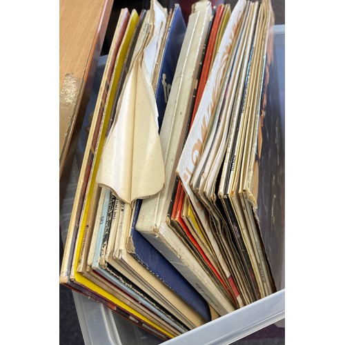 179 - Large selection of assorted records includes Rod Stewart, Scott Joplin, Bob crosby etc