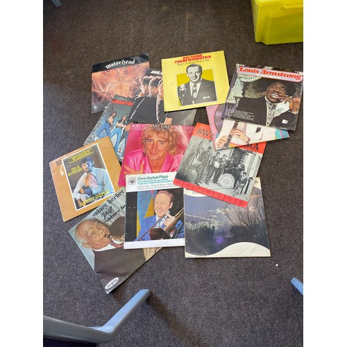 179 - Large selection of assorted records includes Rod Stewart, Scott Joplin, Bob crosby etc