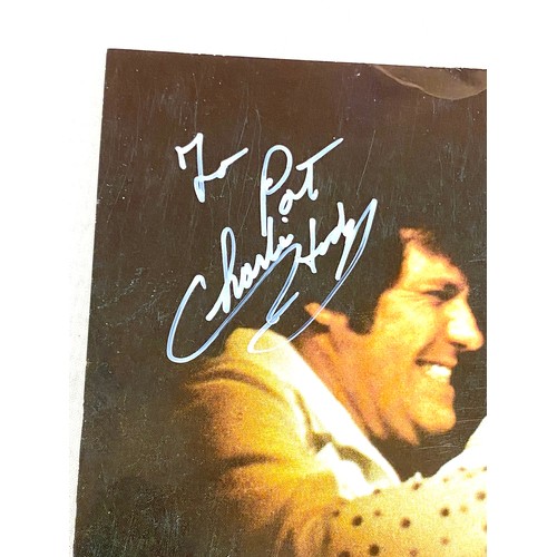 418 - Me n Elvis signed by Charlie Hodge