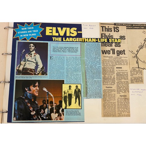 323 - Large selection vintage Elvis Presley memorial magazines / issues/ paper cuttings