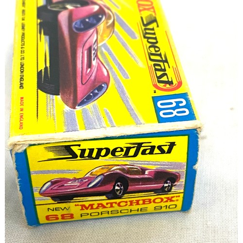 516 - Matchbox Superfast 68 Porsche 910 with original box