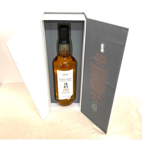 191 - Robert Burns Scotch Whiskey 250th year anniversary edition new and sealed within box