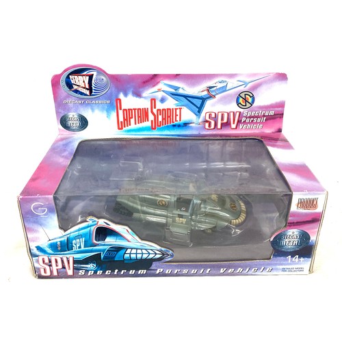 70 - Boxed Gerry Anderson Product Enterprise die cast Captain Scarlett SPV- Spectrum Pursuit Vehicle