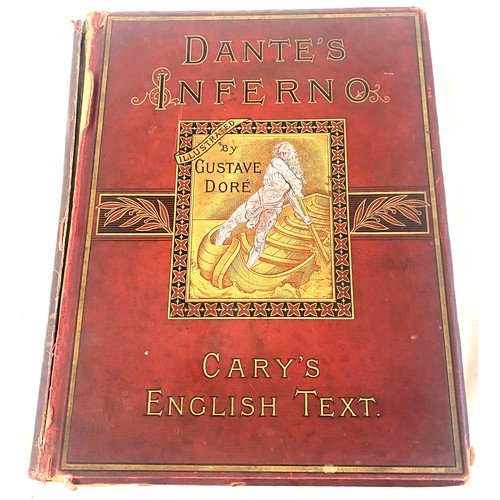 81 - 19th century book of Dantes Inferno, illustrated by Gustav Dore