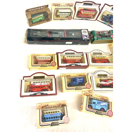 105 - Selection boxed advertising vehicles by Lledo etc