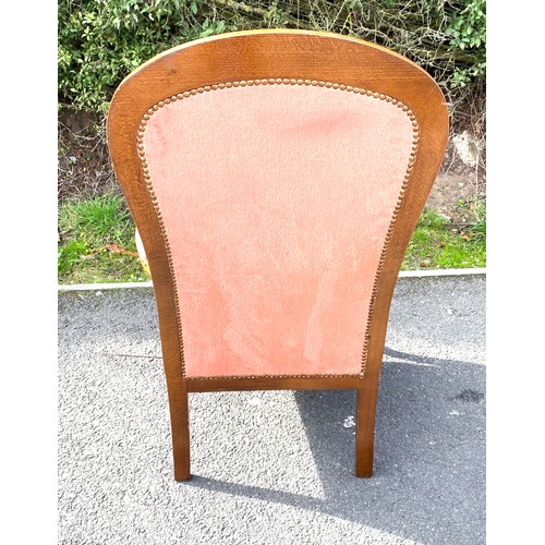 553 - Upholstered ladies chair