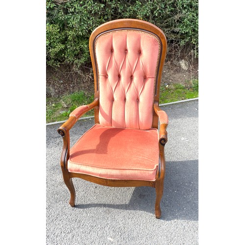 553 - Upholstered ladies chair