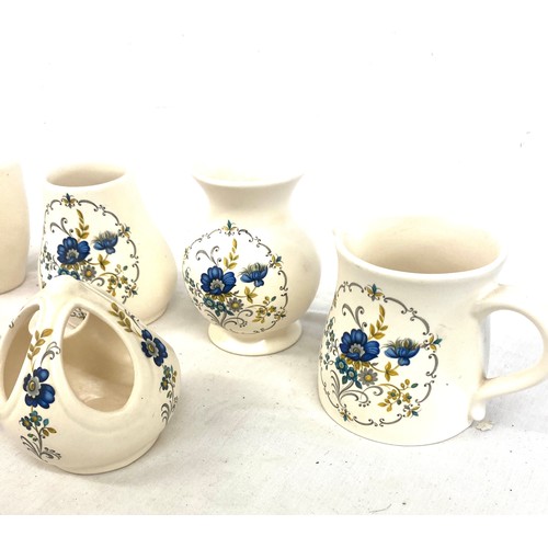 370 - 6 Pieces of Purbeck Ceramics Swanage ceramics