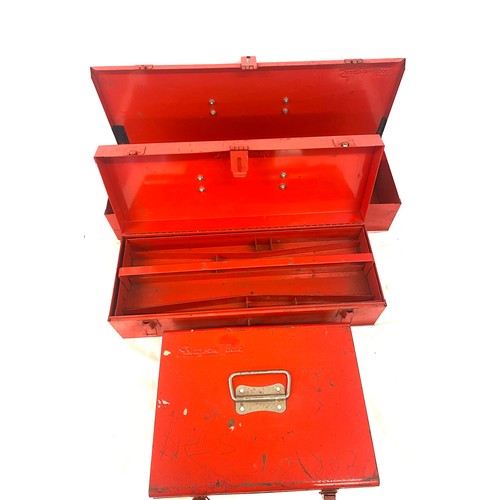 3 Snap on tool boxes with tools