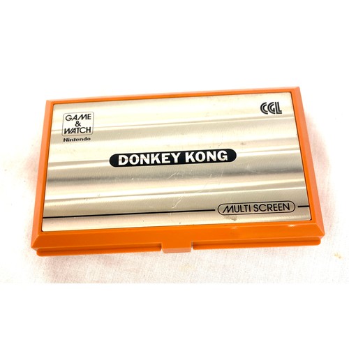 420 - Nintendo Game Donkey Kong - Orange in colour, working order