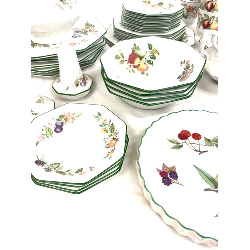 298 - Selection of Johnson Bros part dinner and tea services, together with Royal Worcester tureen and fla... 