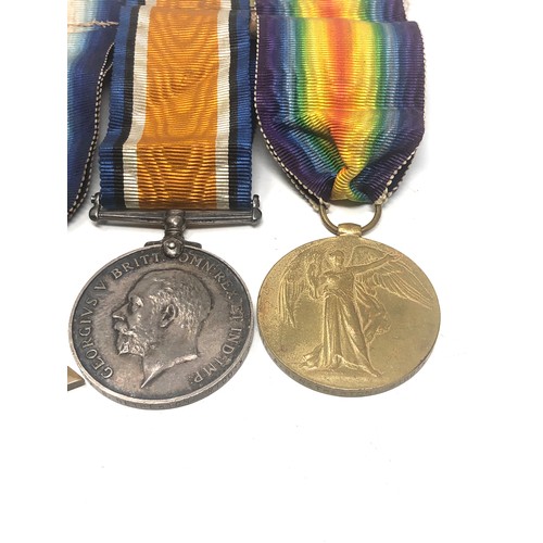 429 - WW1 Trio medals to 1383 PTE A.B NETHERTON MIDDLESEX REG