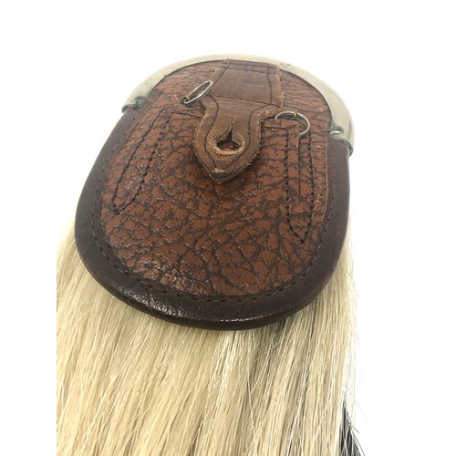 438 - Vintage horse hair sporran