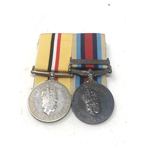 432 - ER.11 mounted Iraq & Afghanistan medals to 25199767 pte s.v.v lagilagi r.l.c