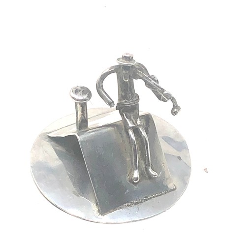 26 - Israel silver miniature fig