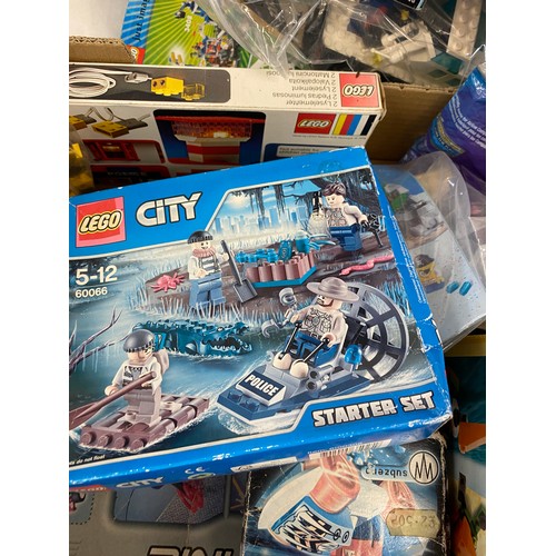 292 - Selection of Lego to include NHLPA Sports, lego torch, Lego Racers, Lego city etc