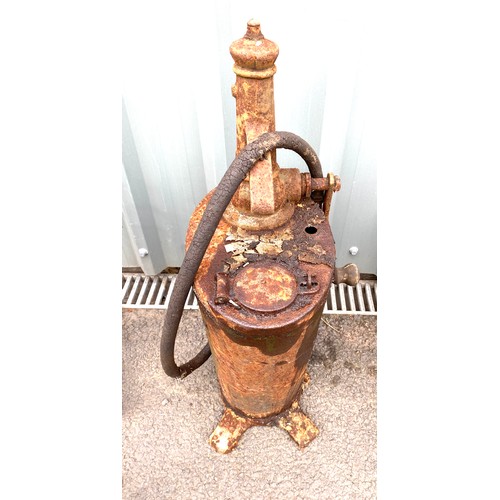 100L - Vintage hand pump overall height 26.5 inches