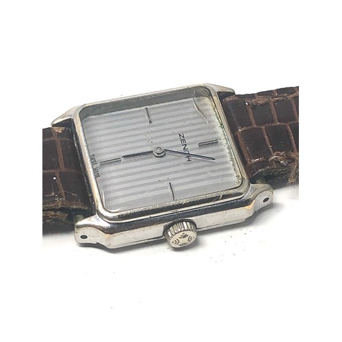 461 - Ladies Zenith hand winding wristwatch the watch is ticking