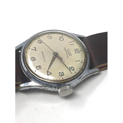 469 - Vintage Tissot camping Gents wristwatch the watch is ticking